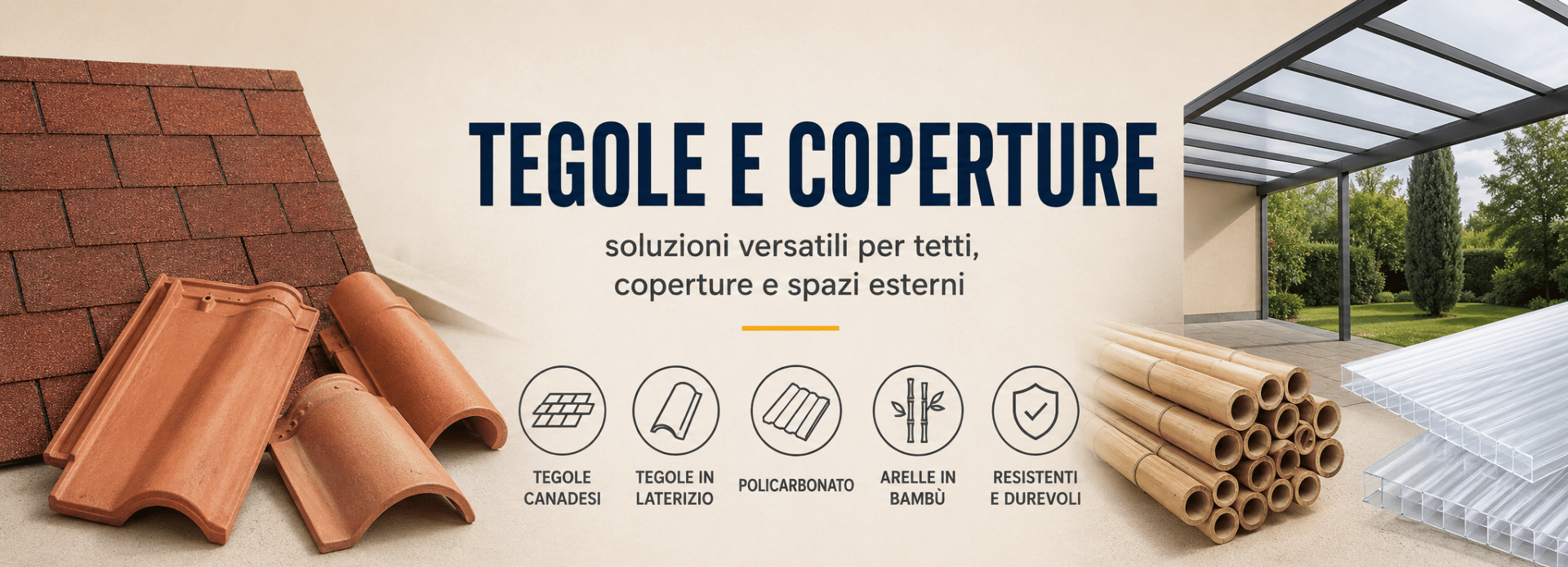 Tegole e materiali per coperture disponibili da Fomed